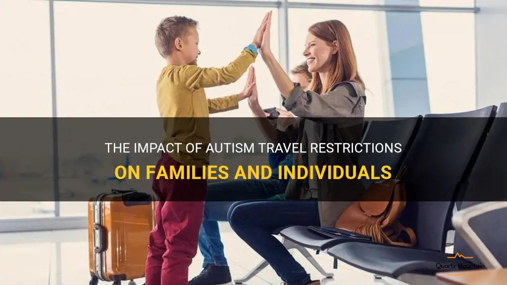 autism travel restrictions