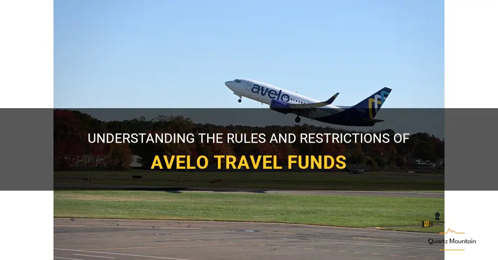 avelo travel funds rules and restrictions