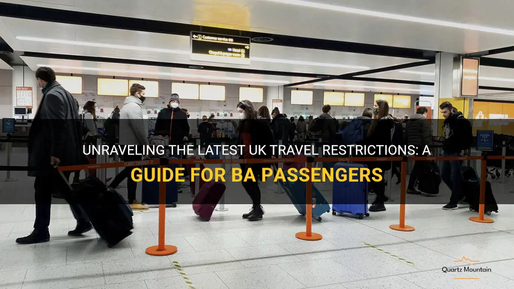 ba uk travel restrictions