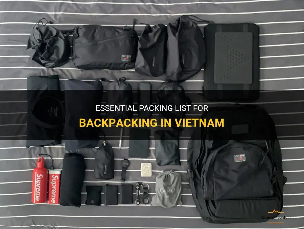 backpacking in vietnam what to pack