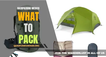 Essential Items to Pack for Backpacking in Mexico