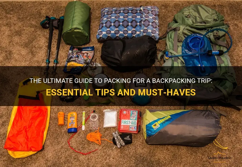 backpacking tips what to pack