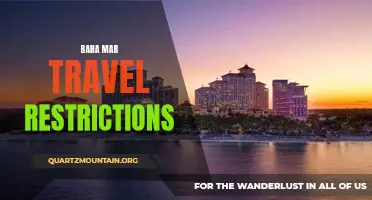 Exploring the Travel Restrictions at Baha Mar: What You Need to Know