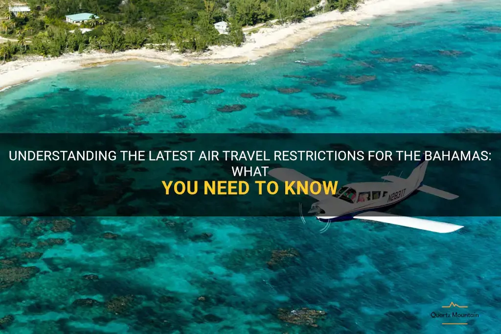 bahamas air travel restrictions