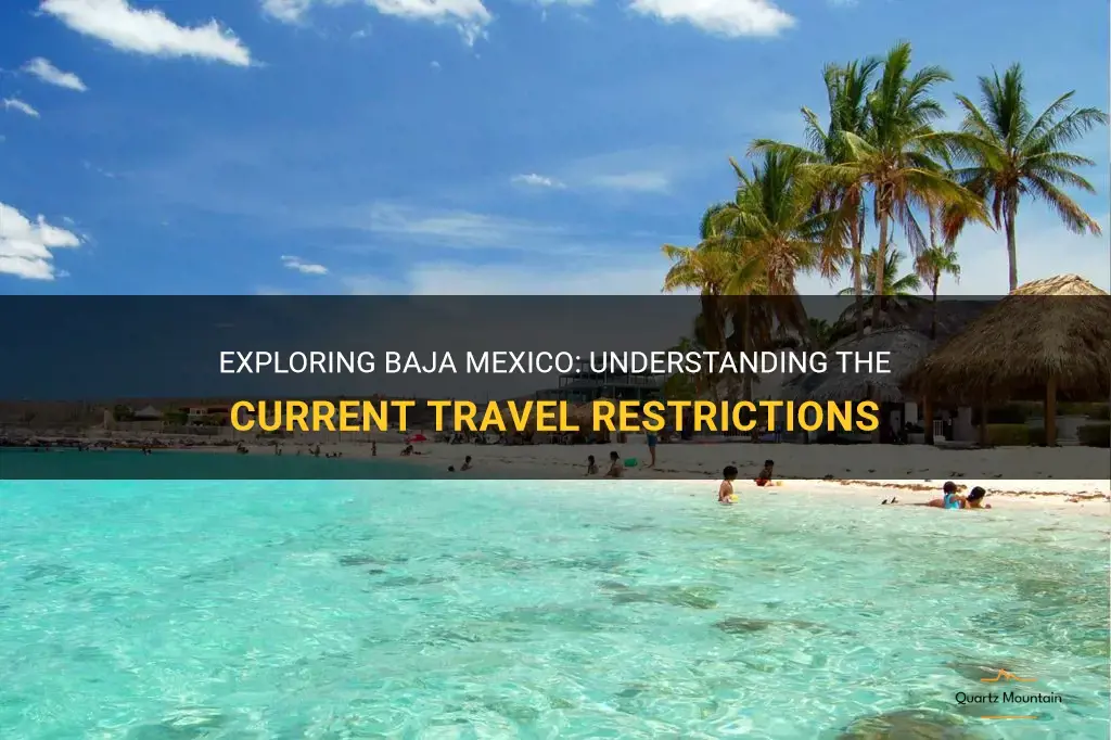 baja mexico travel restrictions