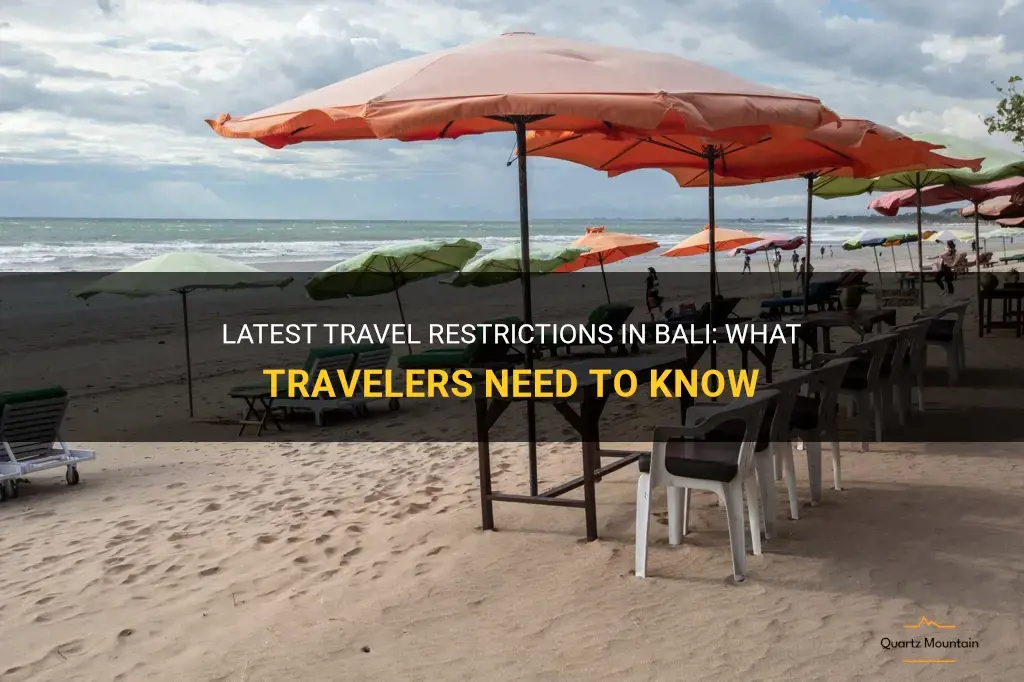 bali news travel restrictions