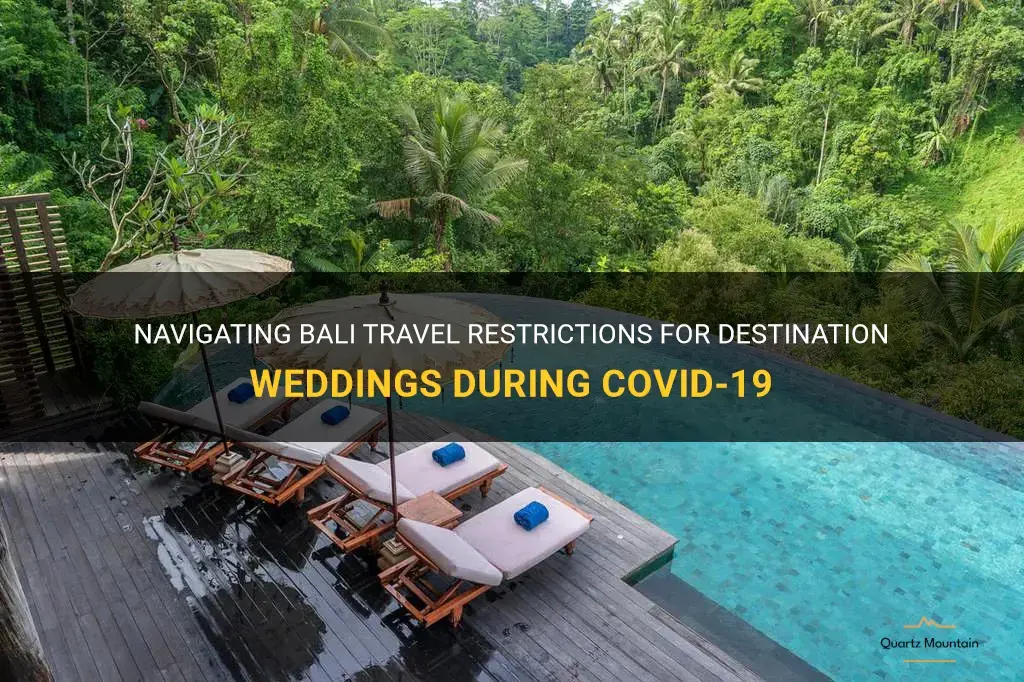 bali travel restrictions marriage