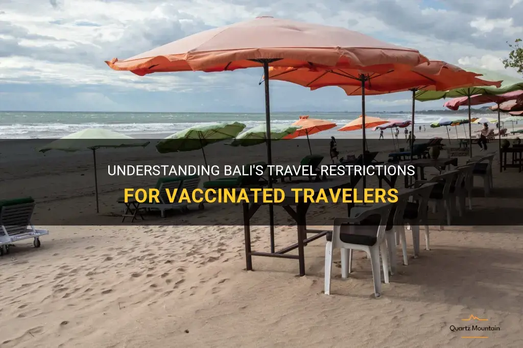 bali travel restrictions vaccine