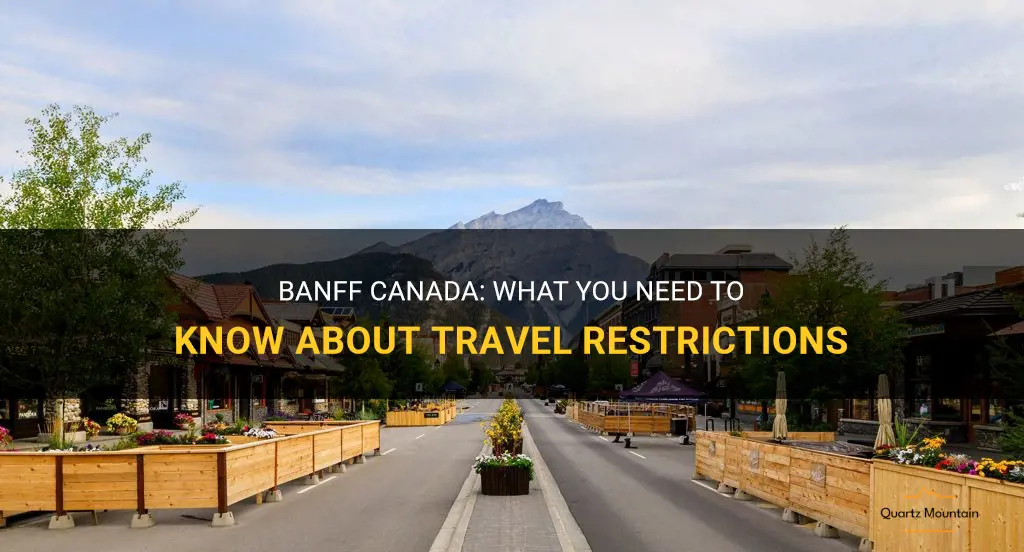 banff canada travel restrictions