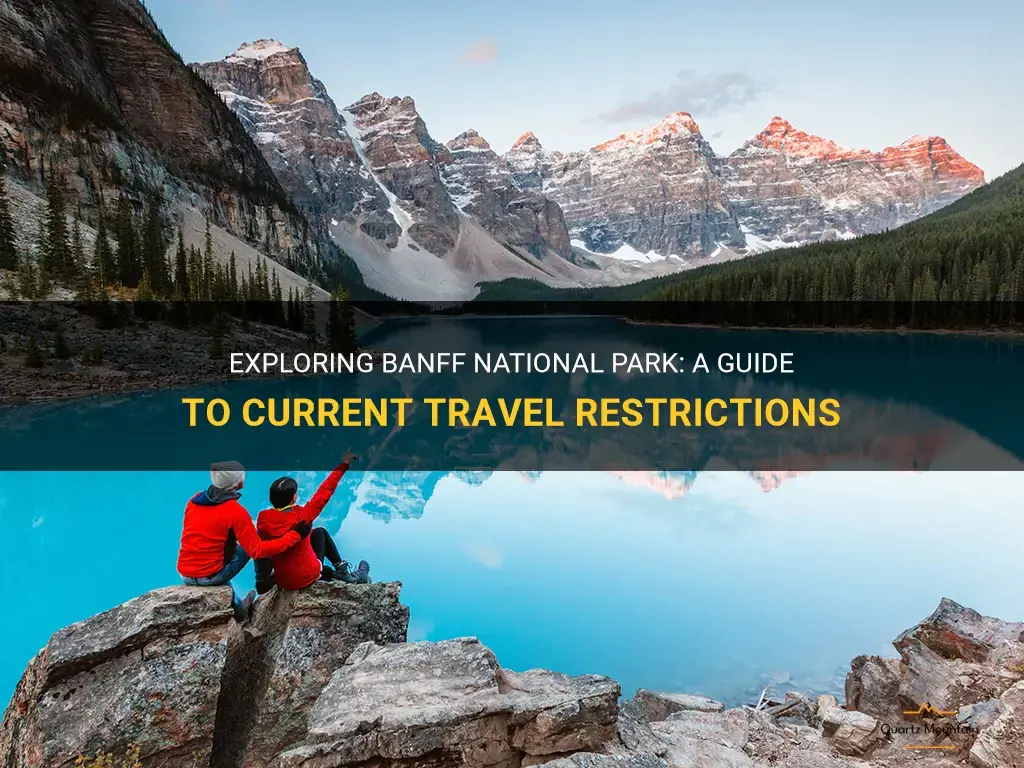 banff national park travel restrictions