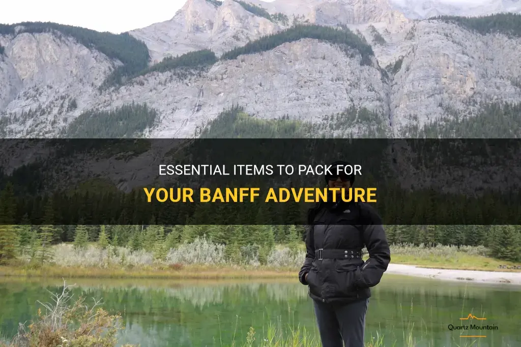 banff what to pack