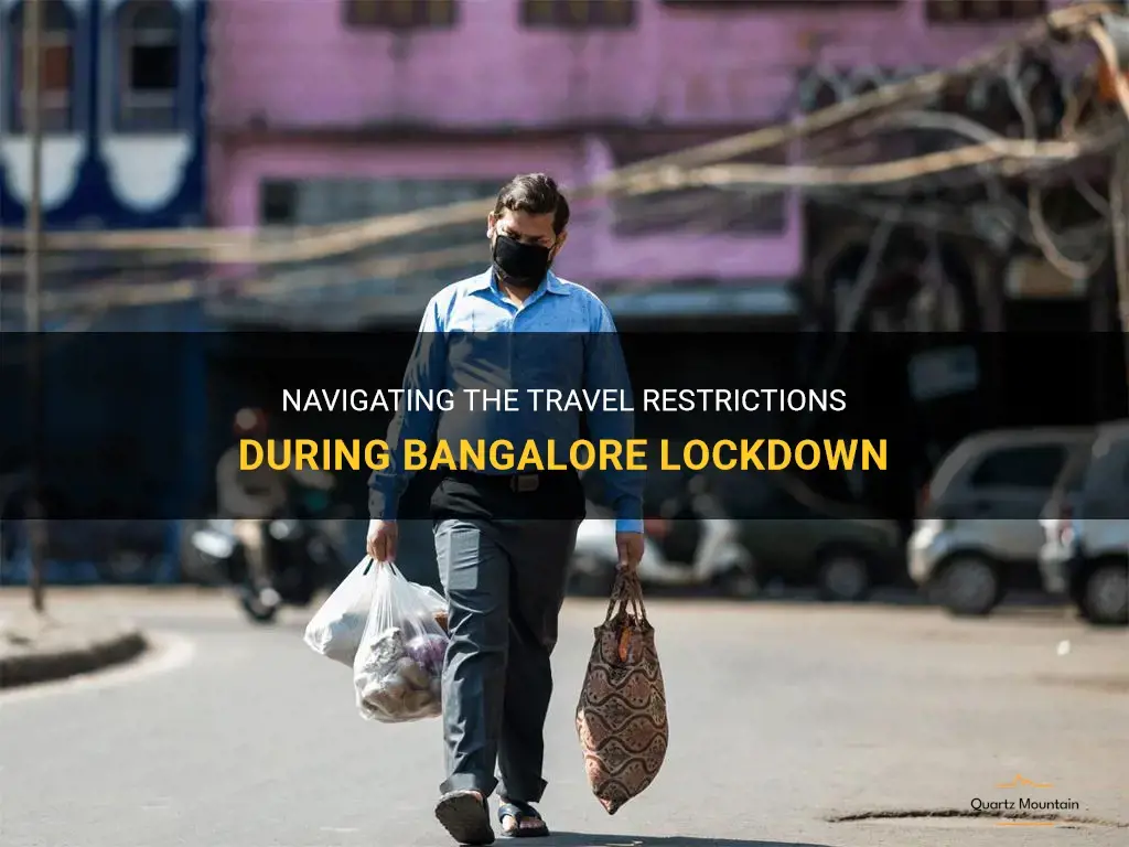 bangalore lockdown travel restrictions