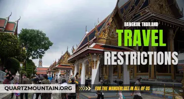 Exploring Bangkok: Navigating Travel Restrictions in Thailand's Vibrant Capital