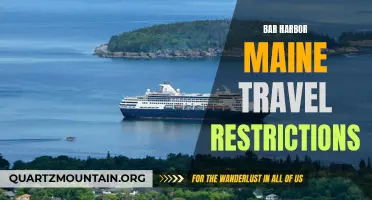 Exploring the Coastal Beauty of Bar Harbor, Maine: Navigating Travel Restrictions and Tips for a Memorable Trip