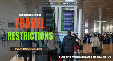 Navigating Travel Restrictions at Barcelona Airport: What You Need to Know