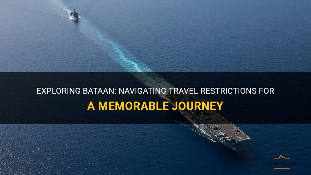 bataan travel restrictions