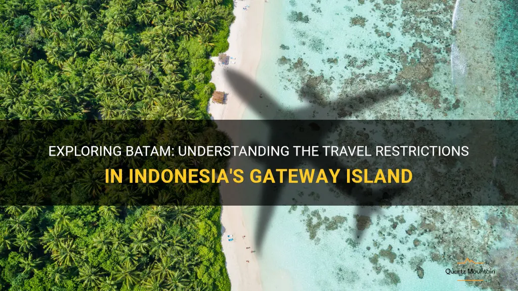 batam indonesia travel restrictions