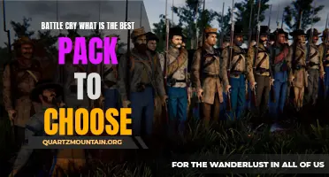 Battle Cry: Choosing the Best Pack for Your Needs