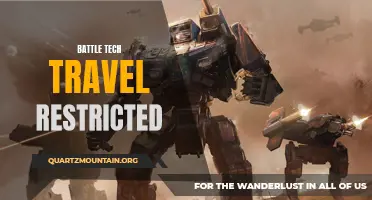 Restricted Travel in the World of Battle Tech