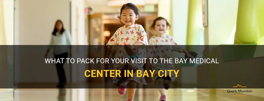 bay medical center bay city what to pack