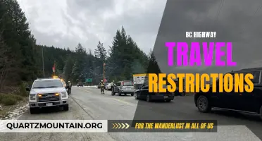 Understanding BC Highway Travel Restrictions: A Guide for Drivers