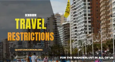 Exploring the Latest Benidorm Travel Restrictions: What You Need to Know