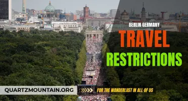 Understanding the Travel Restrictions in Berlin, Germany