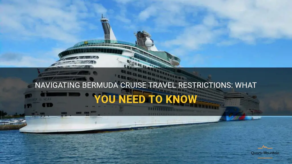 bermuda cruise travel restrictions