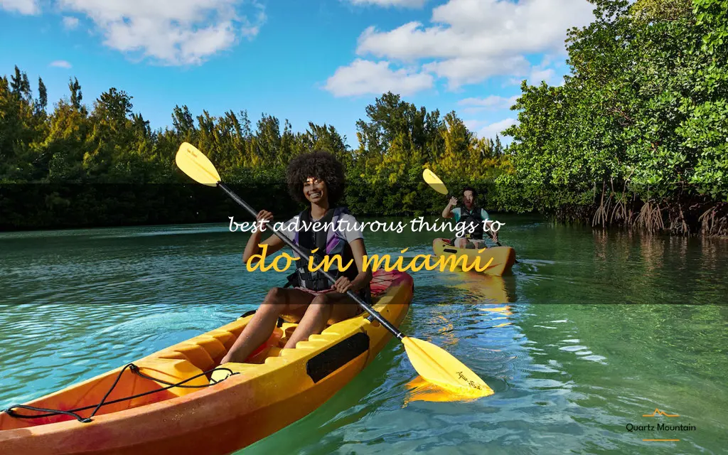 best adventurous things to do in miami
