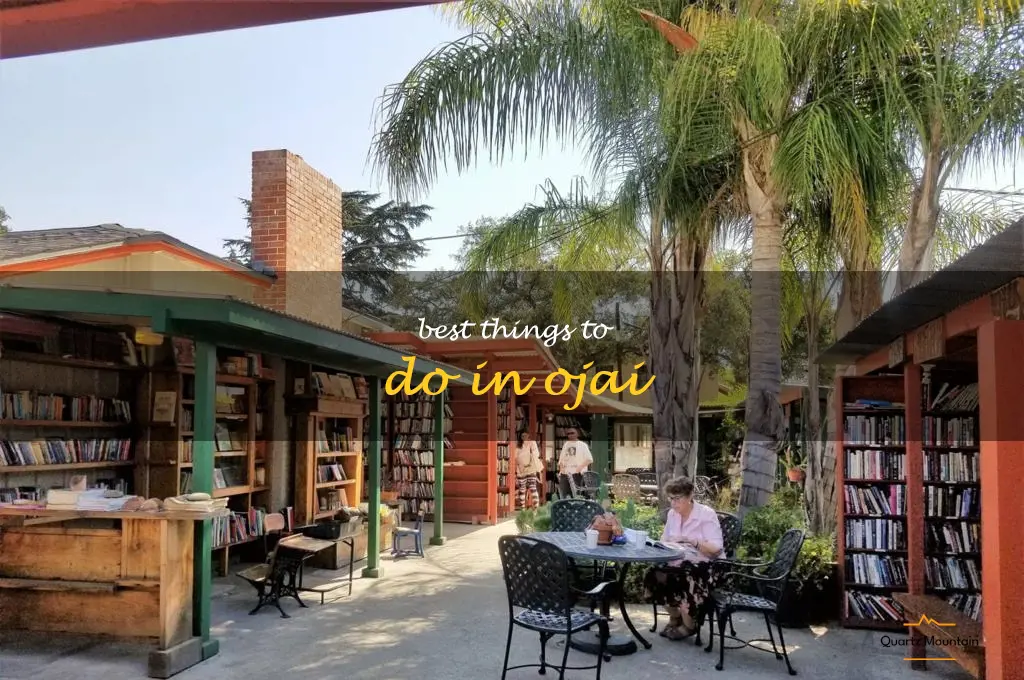 best things to do in ojai