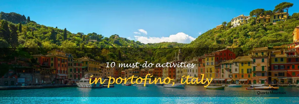 best things to do in portofino italy