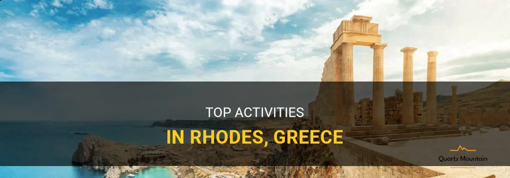 best things to do in rhodes greece