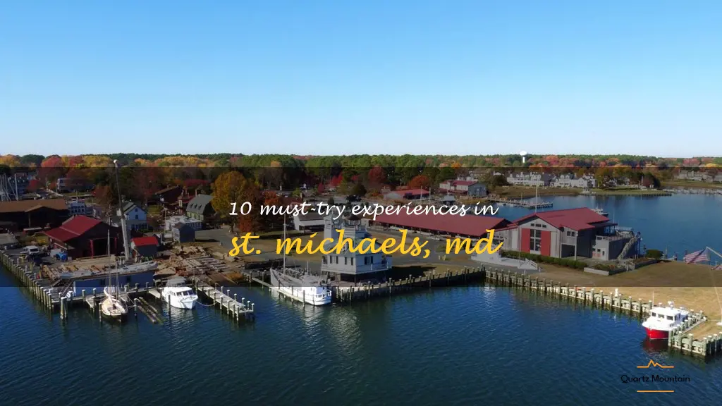 best things to do in st michaels md