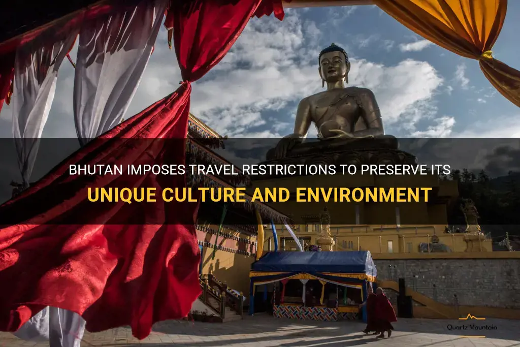 bhutan travel restriction
