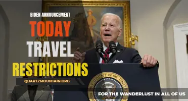 Biden Announces New Travel Restrictions Today in Efforts to Combat COVID-19