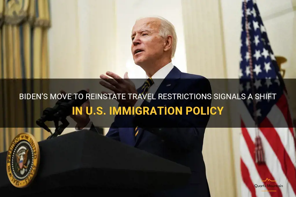 biden reinstate travel restrictions