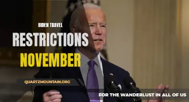 Understanding Biden's Travel Restrictions to be Implemented in November