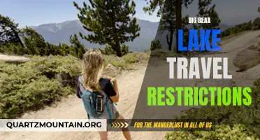 Navigating the Big Bear Lake Travel Restrictions: What You Need to Know