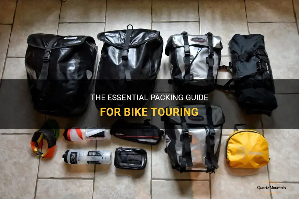 bike touring what to pack