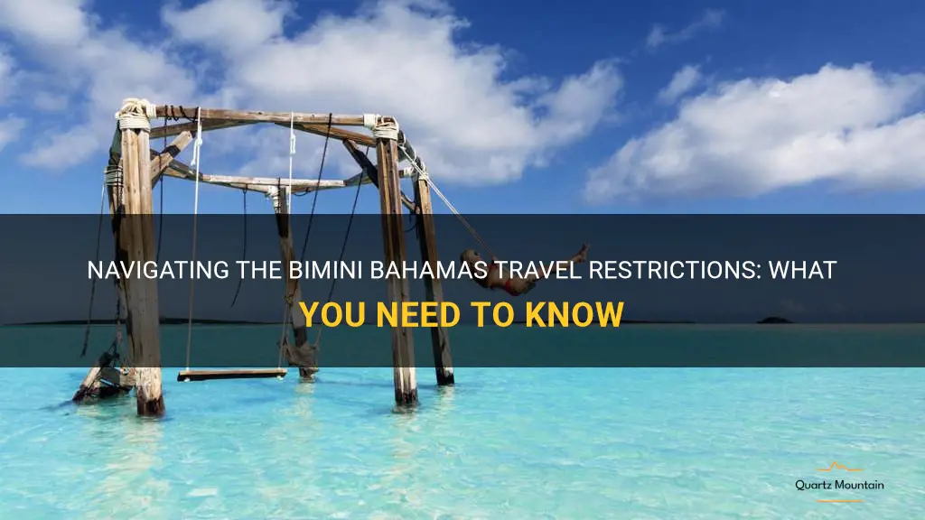 bimini bahamas travel restrictions