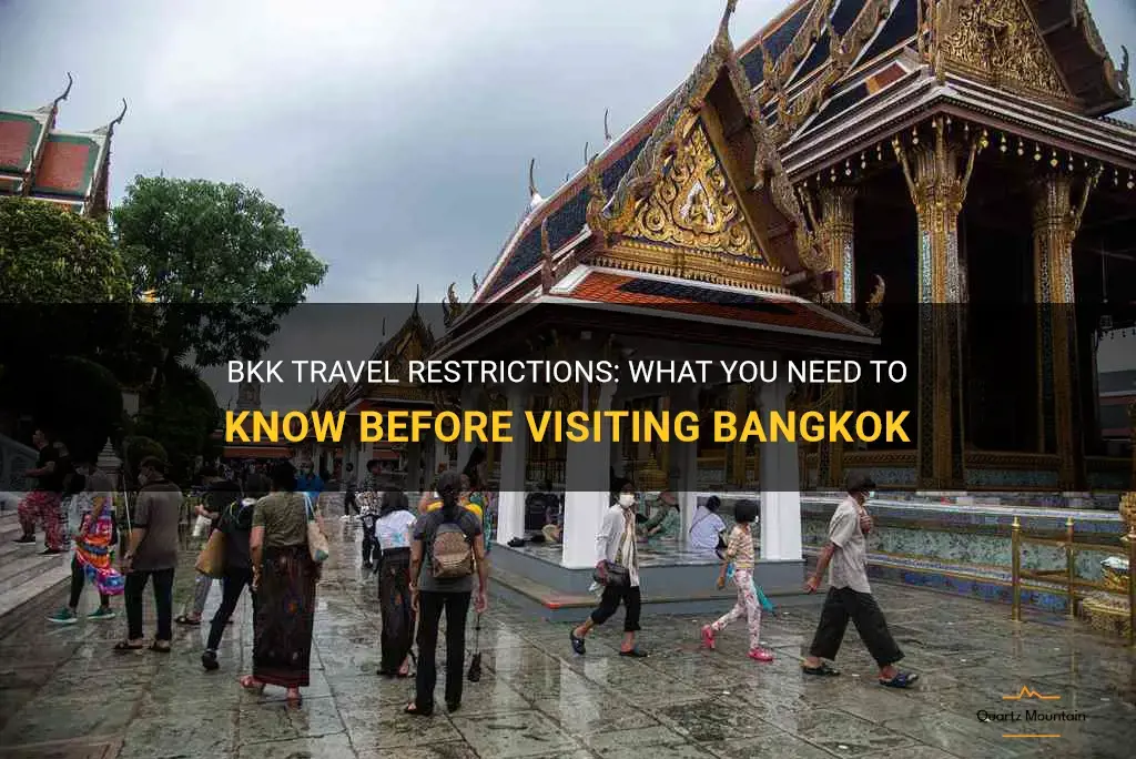 bkk travel restrictions