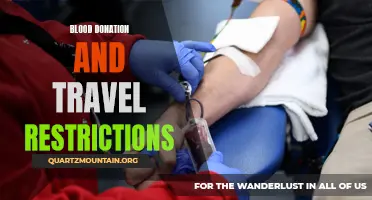 Navigating Blood Donation and Travel Restrictions: What You Need to Know