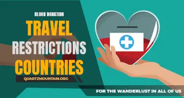 Understanding Blood Donation Travel Restrictions Across Different Countries