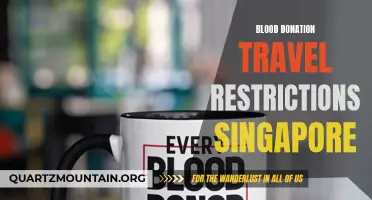 Exploring Blood Donation Travel Restrictions in Singapore: What You Need to Know