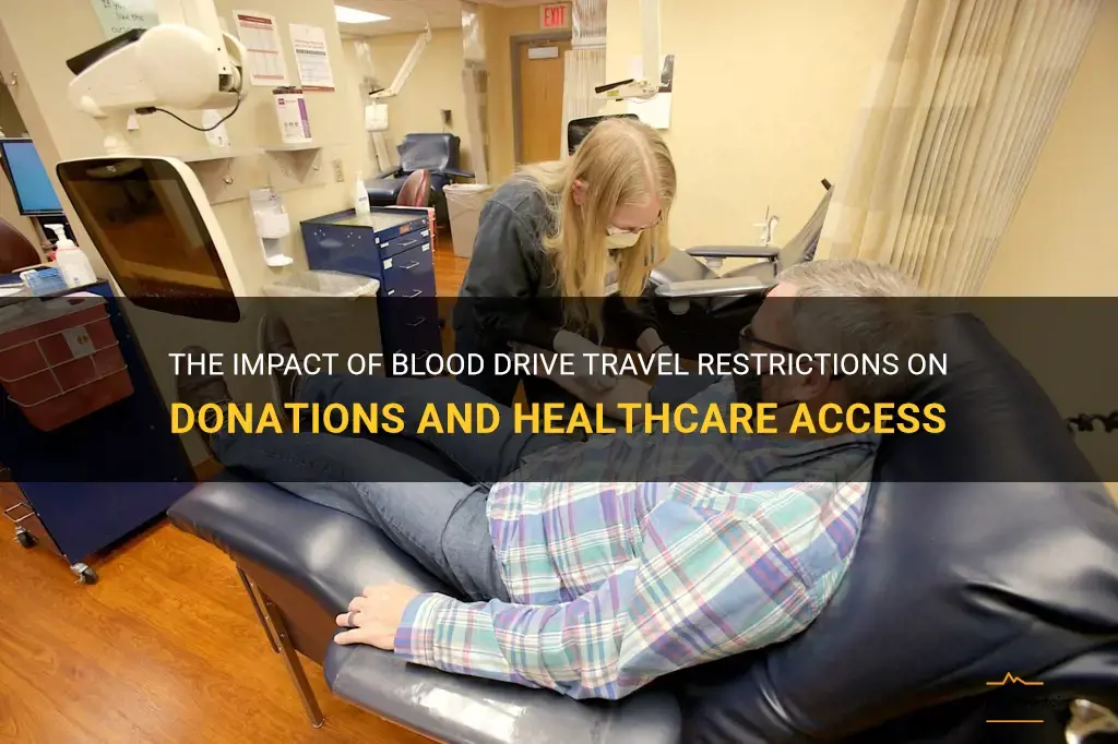 blood drive travel restrictions