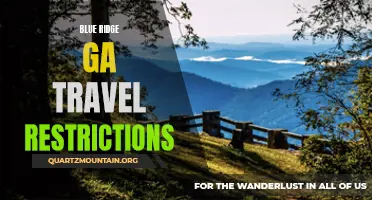 An Overview of Travel Restrictions in Blue Ridge, GA: What You Need to Know