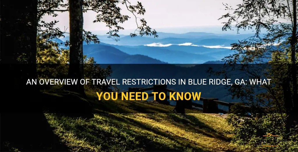 blue ridge ga travel restrictions