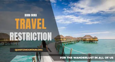 Bora Bora Travel Restriction: What You Need to Know Before Visiting the Tropical Paradise