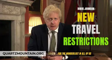 Prime Minister Boris Johnson Announces New Travel Restrictions to Combat COVID-19