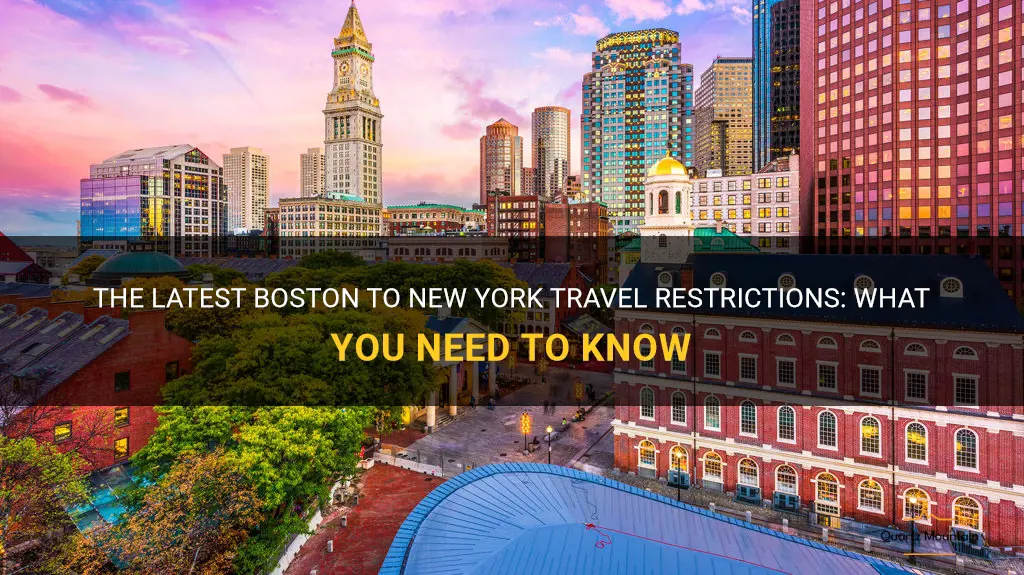 The Latest Boston To New York Travel Restrictions What You Need To